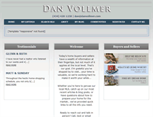 Tablet Screenshot of danvollmer.com